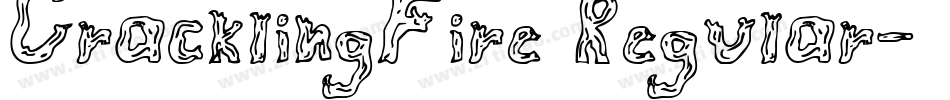 CracklingFire Regular字体转换